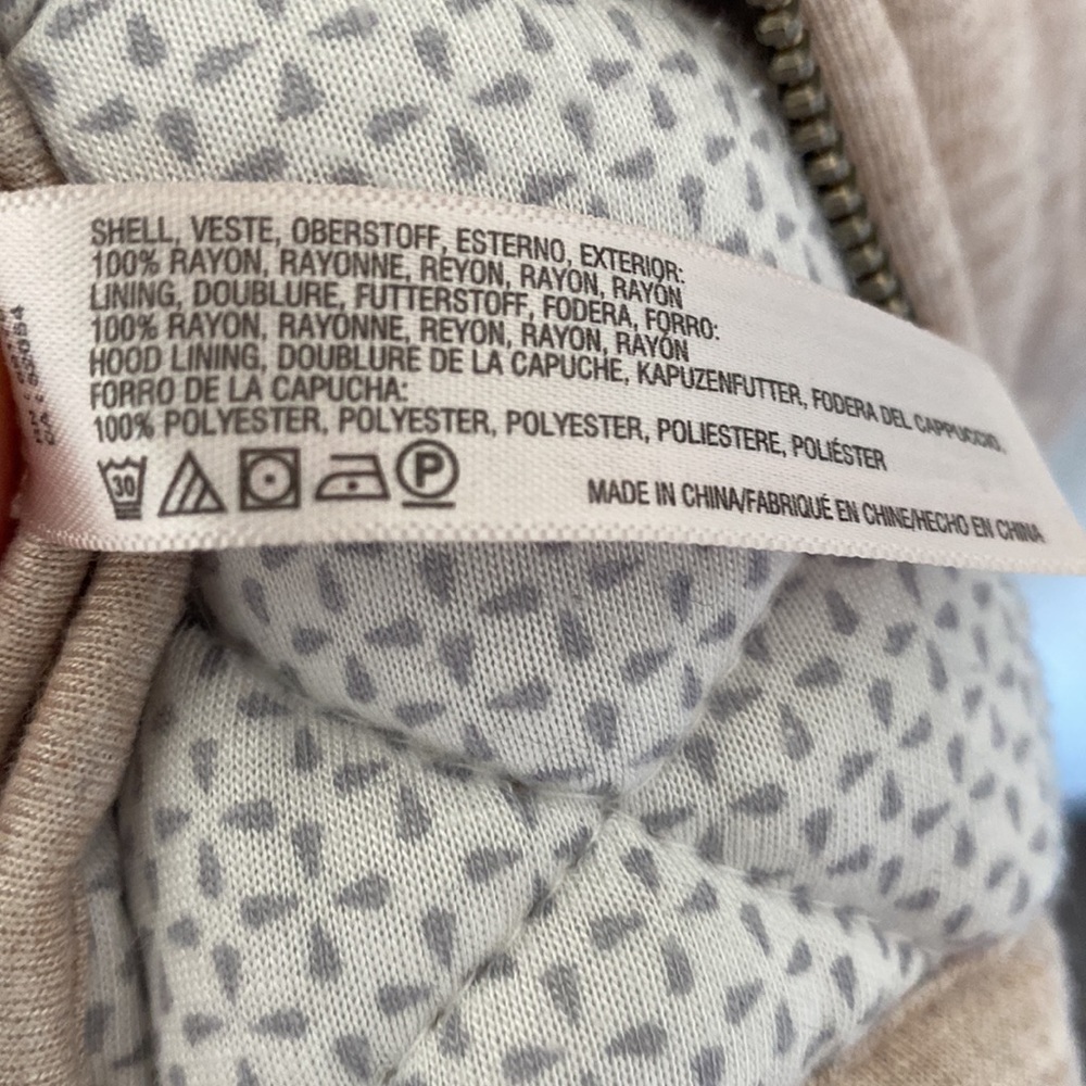 “Anthropologie” Sunday Saturday Gwynn, hooded quilted jacket; size XS - Picture 11 of 15